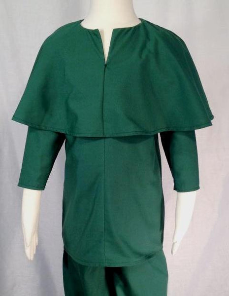 Boys' Robin Hood or medieval shirt, front. Perfect for Renaissance festivals, costume parties or Halloween.