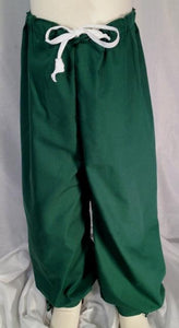 Boys' Robin Hood or medieval pants, front. Also perfect for renaissance, pirate, colonial or other living history characters.